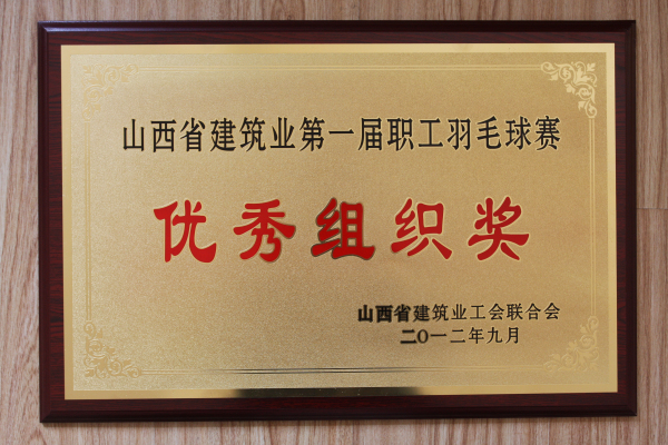 精營羽毛球隊(duì)榮獲優(yōu)秀組織獎(jiǎng)