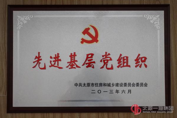 先進(jìn)基層黨組織