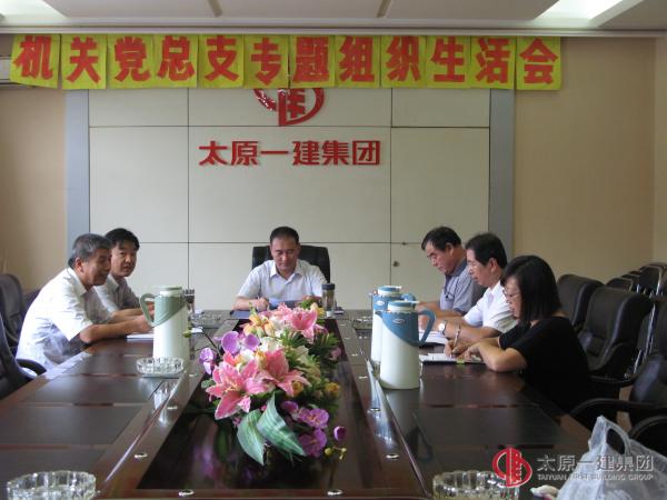 公司機(jī)關(guān)黨總支召開專題組織生活會(huì)