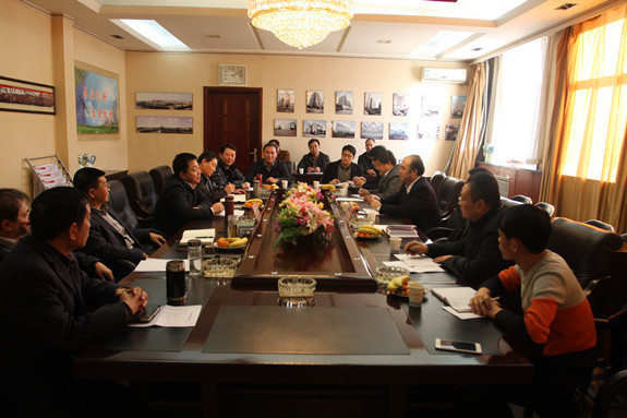山西一建集團前來太原一建集團座談學習交流