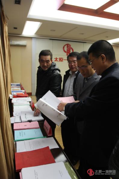 太原市住建委黨委考核集團(tuán)公司 2015年黨建工作