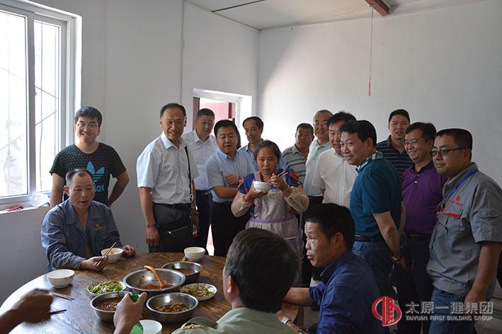 省住建廳、市住建委領(lǐng)導(dǎo)深入集團(tuán)公司承建的省委黨校項(xiàng)目調(diào)研工作